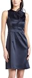 Ellen Tracy Women's Stretch Satin Sheath Dress