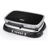 TRU Panini Grill, Grill, Flat Grill and Flat Griddle with Removable Cooking Plates, 4 in 1