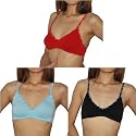 3 PACK - Womens CALVIN KLEIN LINGERIE: Perfectly Fit Wireless & Seamless Bra