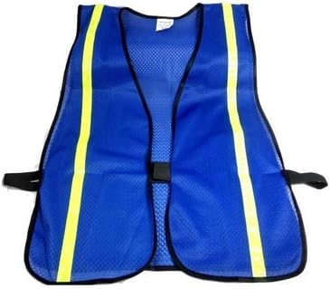 Reflective Blue Mesh Safety Vest 3xl