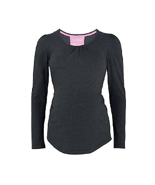 Long-sleeve nursing top - black 12
