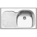 Oliveri Large amp Small Basin Topmount Stainless Steel 882 X