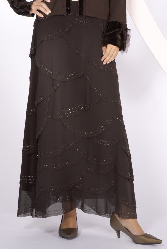 Per Una Scallop Ruffle Skirt