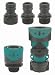 Outdoor Living : Gilmour Complete Connector Starter Kit, Teal & Black #2939QFF