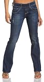 Vigoss Junior's Extended Tab Bootcut Jean with Repaired Destruction