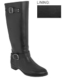 Capelli New York Solid Opaque with Back Zipper Ladies Equestrian Body Jelly Rain Boot