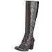 Bronx Gabi 36 13223-A4, Damen Stiefel, grau, (antracite 4)