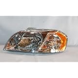 2007-2009 CHEVROLET AVEO SEDAN AUTOMOTIVE REPLACEMENT HEAD LIGHT LEFT TYC 20-6822-01 by TYC