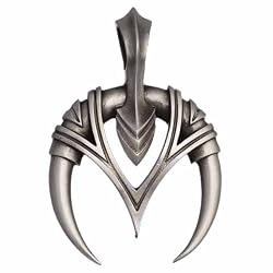 BICO AUSTRALIA JEWELRY (E297) VICTORO - PERSISTENCE PREVAILS - Comes with a Generic 18 inch (to 20in) Adjustable 4mm Black Rubber Necklace.