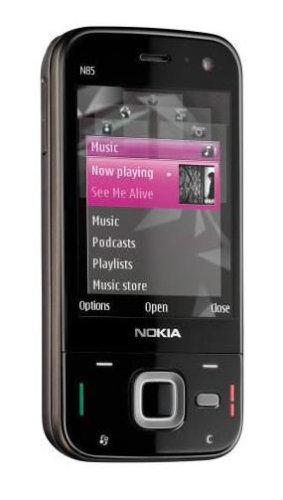 Nokia N85-1 8GB Unlocked Smartphone - International Version with No U.S Warranty (Copper)