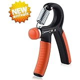 Kootek&reg; Hand Grip Strengthener Strength Trainer Adjustable Resistance 22-88 Lbs Best Hand Exerciser Non-slip Gripper for Athletes Pianists Kids