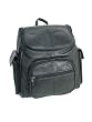 Adi Designs Leather Flip-top Backpack