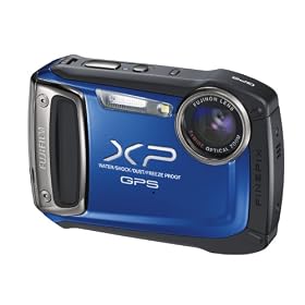 Fuji FinePix XP150 Camera Blue 14MP 5xZoom 2.7LCD FHD 28mm Wide Lens Wtprf GPS