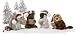Wild Life Christmas Carolers, Penguin