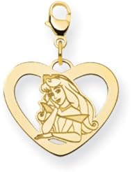 Disney Aurora Heart Lobster Clasp Charm