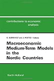 Macroeconomic medium-term models in the Nordic countries
