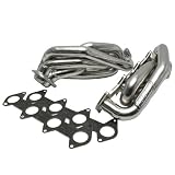 BBK 1612 Chrome 1-5 8 Shorty Tuned Length Header for Ford Mustang GT by BBK