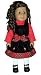 Black Christmas Jumper/Top for 18 Dolls Like American Girl Doll