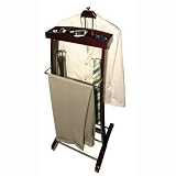 Men's Valet Stand in Dark Walnut