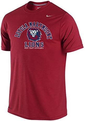 Loyola Marymount University LMU Lions Nike Performance T-Shirt - Cardinal