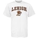 Lehigh Mountain Hawks White Bare Essentials T-shirt