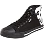 Draven Shoes Men's Misfits Face Off Hi-Top Sneaker,Black,7.5 M
