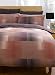 Hudson Copper Single Bedding Quilt Duvet Cover Covers