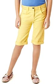 Cotton Rich Turn Up Hem Long Shorts