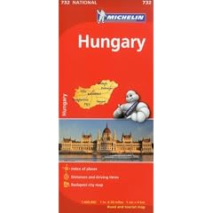 Michelin Hungary/ Hongrie (Michelin Maps)