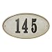 Qualarc RIG-4911 Ridgestone Oval Address Plaque System, Sandstone