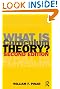 What Is Curriculum Theory? (Studies in Curriculum Theory Series)