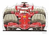 KIMI FERRARI F1 KOOLART image CERAMIC MUG 2088