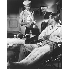 GRACE KELLY AS LISA CAROL FREMONT, JAMES STEWART AS L. B. JEFFERIES FROM REAR WINDOW #4 - BLACK & WHITE Movie Photo - (4 Different Photograph & POSTER Sizes Available)