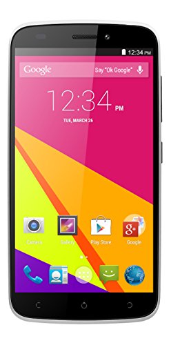 BLU Life Play 2, 1.3GHz Quad Core, Android 4.4 KK, 4G HSPA+ with 8MP Camera - Unlocked (White)
