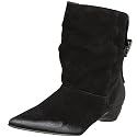 Steve Madden Women's Punkie Boot,Black Suede,6 M US