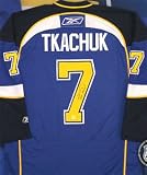 Keith Tkachuk Signed St. Louis Blues Jersey