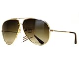 Tedd Haze Pilotenbrille Gold 70's Style mit Brillen Beutel