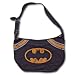 Batman Distressed Logo Black Hobo Bag