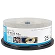 HP 52x LightScribe 700MB 80-Minute CD-R Media - 25 Pack