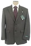 Ralph Lauren - Ralph Lauren Mens 2 Button Brown Wool Sport Coat / Blazer / Jacket - Size 40R