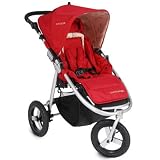 Indie All Terrain Three Wheel Stroller 09- Ruby