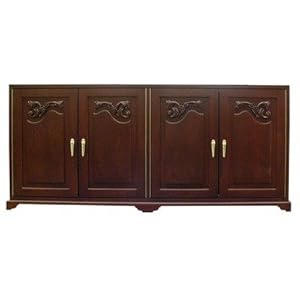 Vinotemp 400 Napa Oak Wine Cooler Credenza Napa Wood Finish: Victorian Mahogany Vinotemp 400 Napa Oak Wine Cooler Credenza Napa Wood Finish: Victorian Mahogany