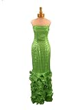 Formal Evening Gown. Strapless Ball Gown Dress for Prom, Party, Wedding by Sean Collection (237)