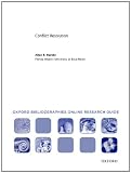 Conflict Resolution: Oxford Bibliographies Online Research Guide