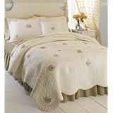 Trousseau King Quilt Ivory