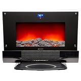 Bionaire BFH5000-UM Electric Fireplace Heater with Remote Control by Bionaire