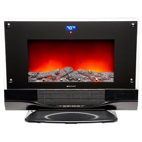 Bionaire BFH5000-UM Electric Fireplace Heater with Remote Control
