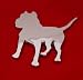 Automotive : Pit Bull 3d Badge Emblem Chrome Pitbull Dog