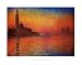 Dusk, 1908 Art Poster Print by Claude Monet, 14x11