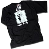 HotScamp Premium Mens Game Over Husbands Wedding T-Shirt - Black